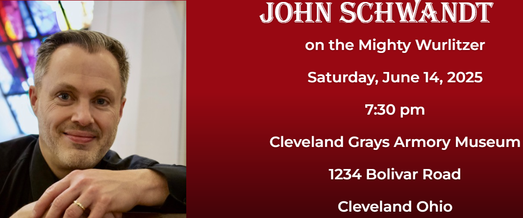 Organ Concert — Cleveland Grays Armory Museum